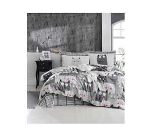 Bedding & Bathroom Shop – Σετ Σεντόνι Διπλό & Παπλωματοθήκη Mijolnir