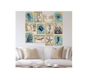 Wall Decoration – Σετ Πίνακες 12 τμχ Wallity