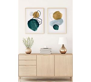 Wall Decoration – Σετ Διακοσμητικοί Πίνακες 2 Τεμ. Wallity