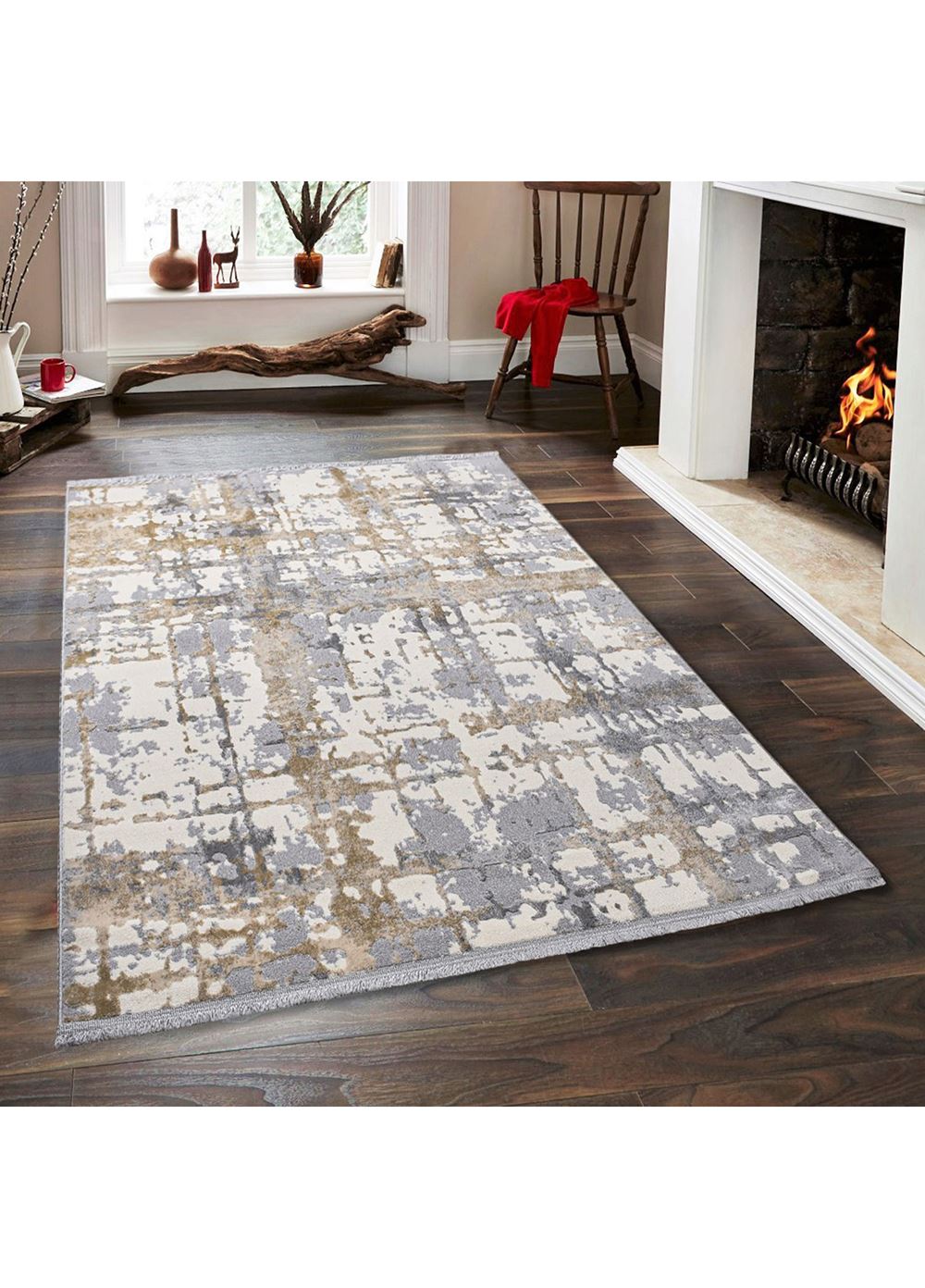 Χαλί Βαμβακερό 140×200εκ. Rugs 7003 Das Home