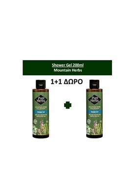 Αφρόλουτρο Gel 200 ml  Pure Herbs