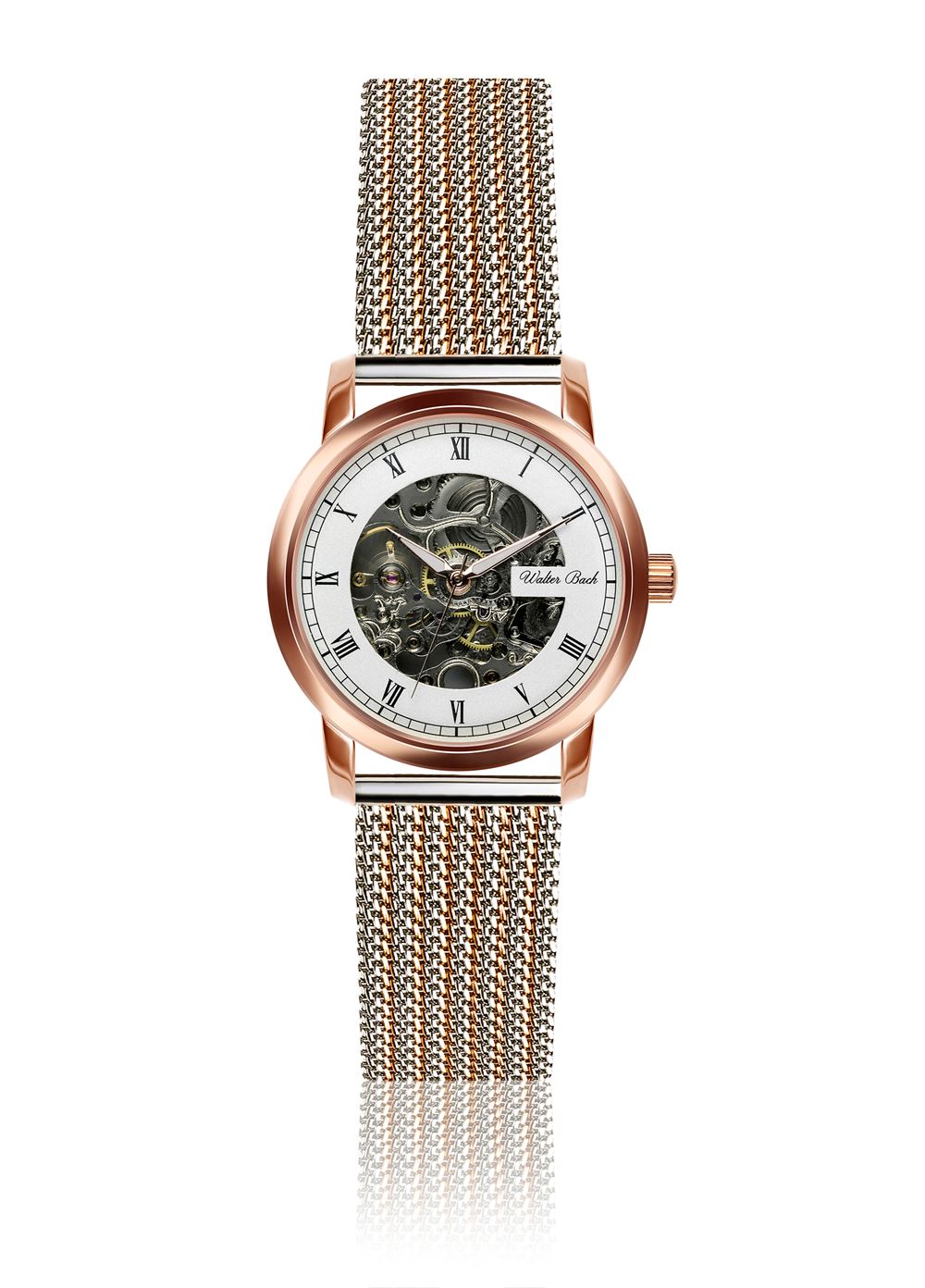 OOZOO Vintage – C20363, Gold case with Stainless Steel Bracelet