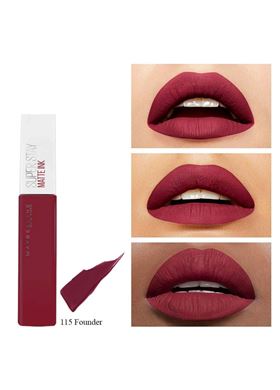 Maybelline Super Stay Matte Ink Κραγιον 115 FOUNDER