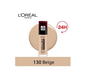 Beauty Basket - LOreal Paris Infallible 24hr Freshwear Liquid Foundation 130