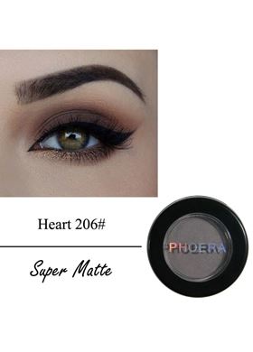 Phoera Cosmetics Matte Eyeshadow Heart 206 (3g)