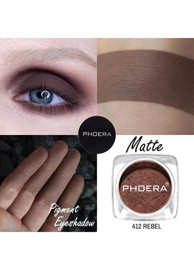 Phoera Cosmetics Matte Eyeshadow Powder Rebel 412 (3g)