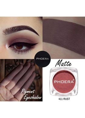 Phoera Cosmetics Matte Eyeshadow Powder Rust 411 (3g)