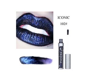 Beauty Clearance Beauty Clearance - Phoera Cosmetics Matte To Glitter Lip Gloss Iconic 102 (3ml)