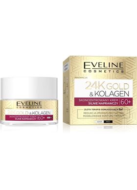 Eveline 24K Gold & Kolagen Ενυδατική & Αντιγηραντική Κρέμα Προσώπου με Κολλαγόνο 50ml