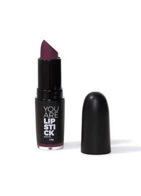 Matte lipstick prune