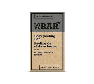 Maybelline & More - LOVEBAR Body Peeling Bar Activated Charcoal & Lime Oil (2 x 30g)