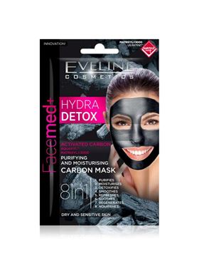 H.DETOX PURIFYING&MOISTURISING CARBON MASK 2X5M