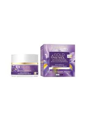 EVELINE Gold & Retinol Anti-Wrinkle Regenerating Cream 40+ 50ml