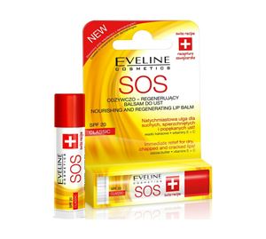 Beauty Basket - Eveline SOS nourishing and regenerating Lip balm SPF15