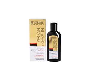 Beauty Basket - EVELINE ARGAN + KERATIN EXCLUSIVE SHAMPOO 8IN1 150 ML