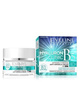 EVELINE HYALURON CLINIC DAY AND NIGHT CREAM 40+ 50ML