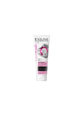 EVELINE FAC + WHITENING FACE WASH FOAM WITH ACTIV CHARO