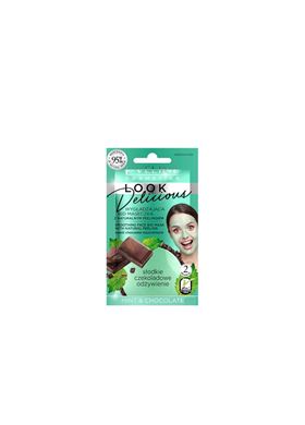 EVELINE Look Delicious Smoothing Face Bio Mask Mint & Choc 10gr