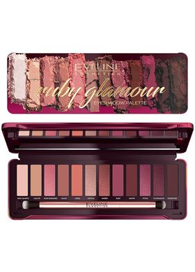 Ruby Glamour 12 colors eyeshadow palette