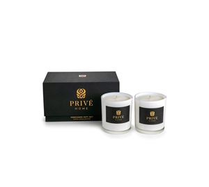 Prive Home – Κεριά Tobacco&Leather/Oud&Bergamote Prive Home