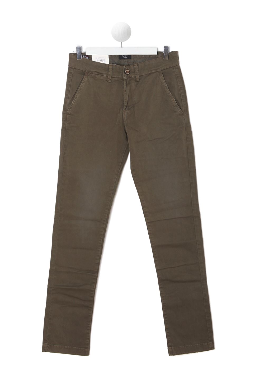 Παντελόνι chino ψηλόμεσο Vero Moda 10267685 – Καφέ